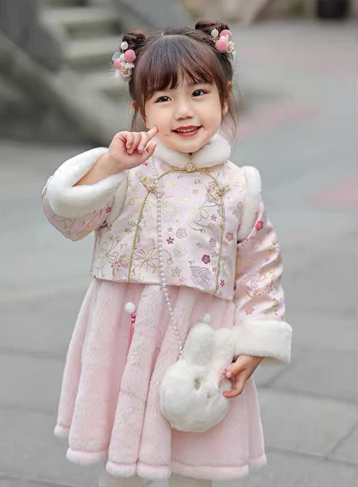 新年小兔旗袍套裝