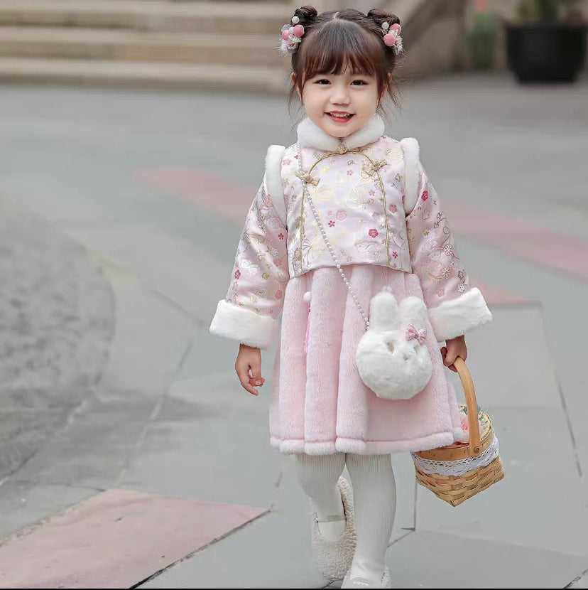 新年小兔旗袍套裝