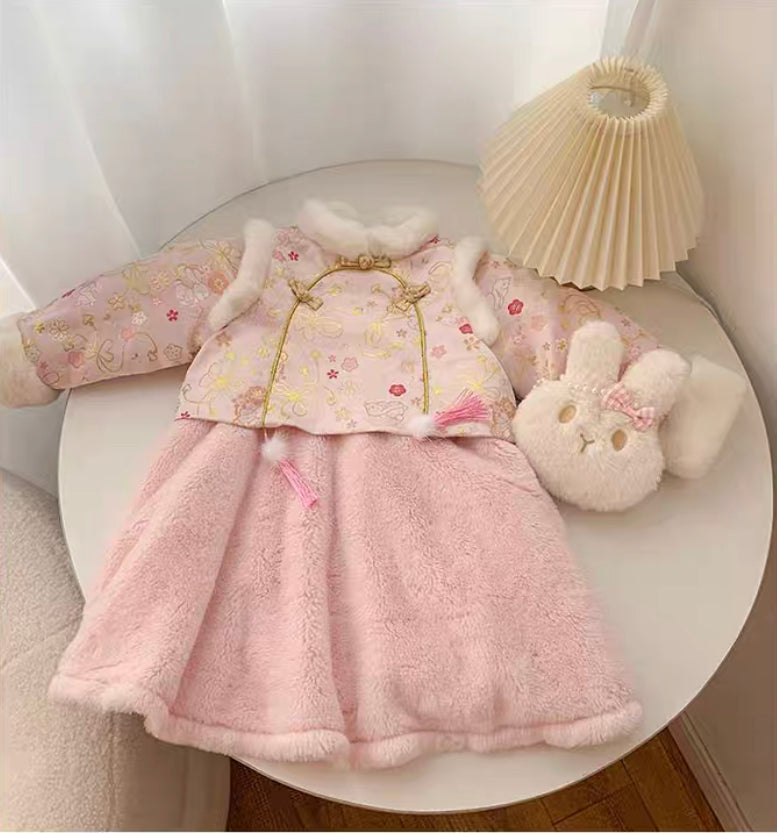 新年小兔旗袍套裝